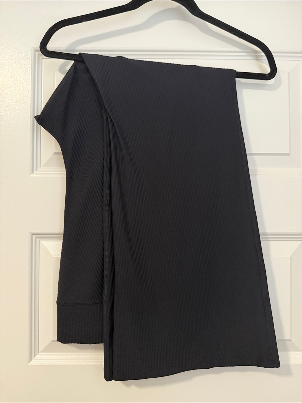 Target Black Ribbed Wide-Leg Women's Pants